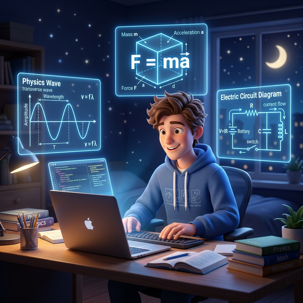 ISHEN Academy Student with Holograms