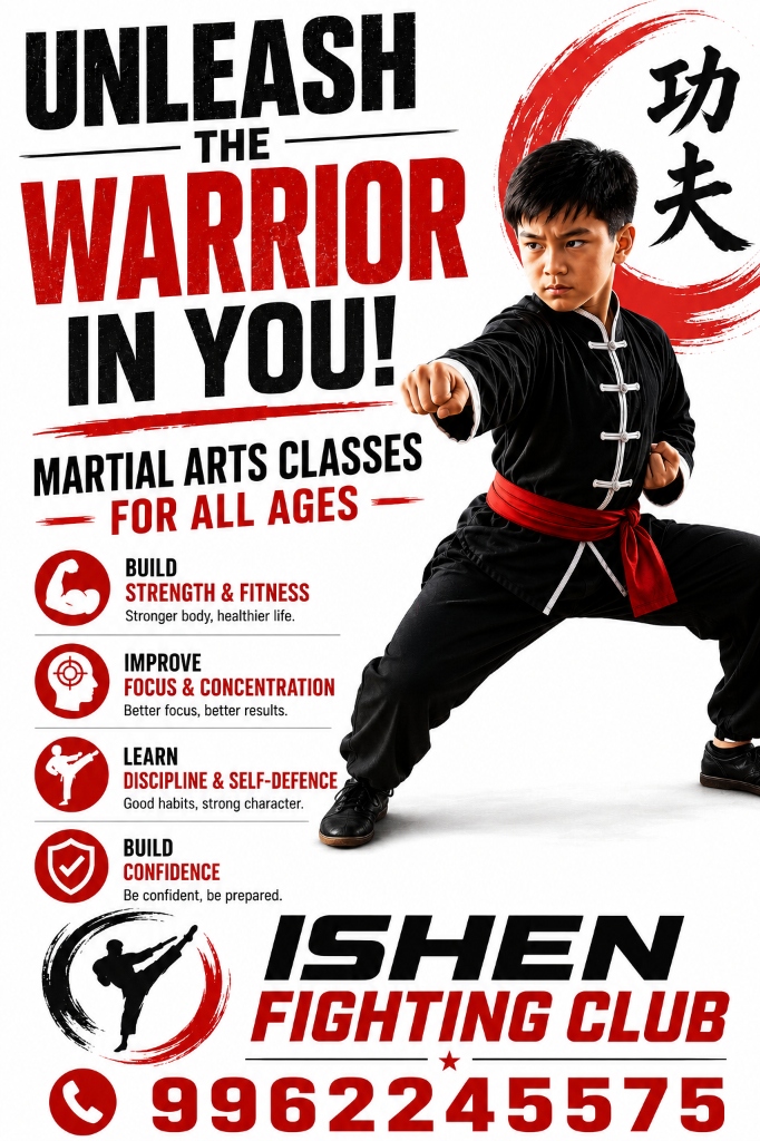 Unleash the warrior in you - ISHEN Fighting Club martial arts classes for all ages
